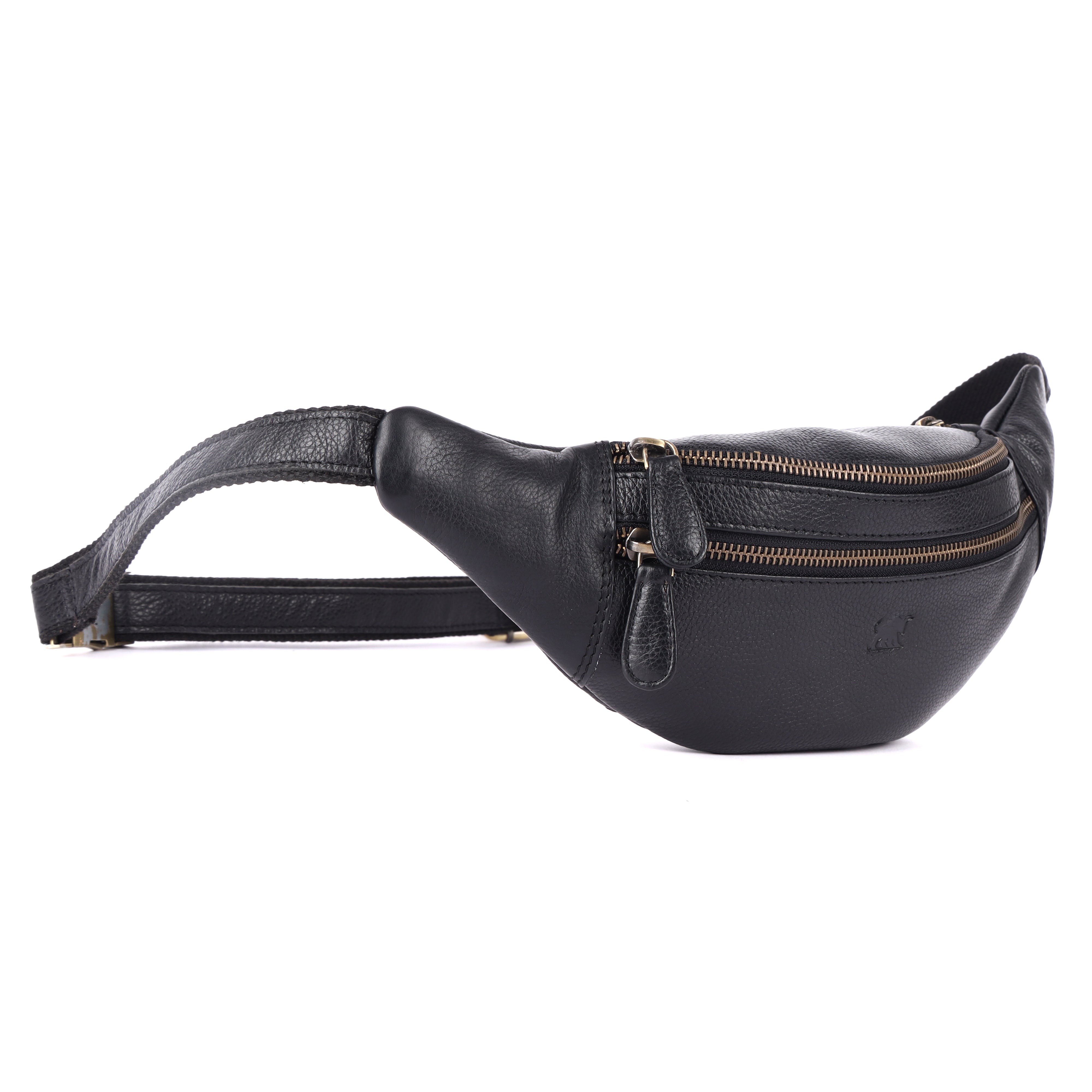 Leather Bum Bag GM Leather - Premium Handcrafted Fanny Pack(GM -NZ 2023)