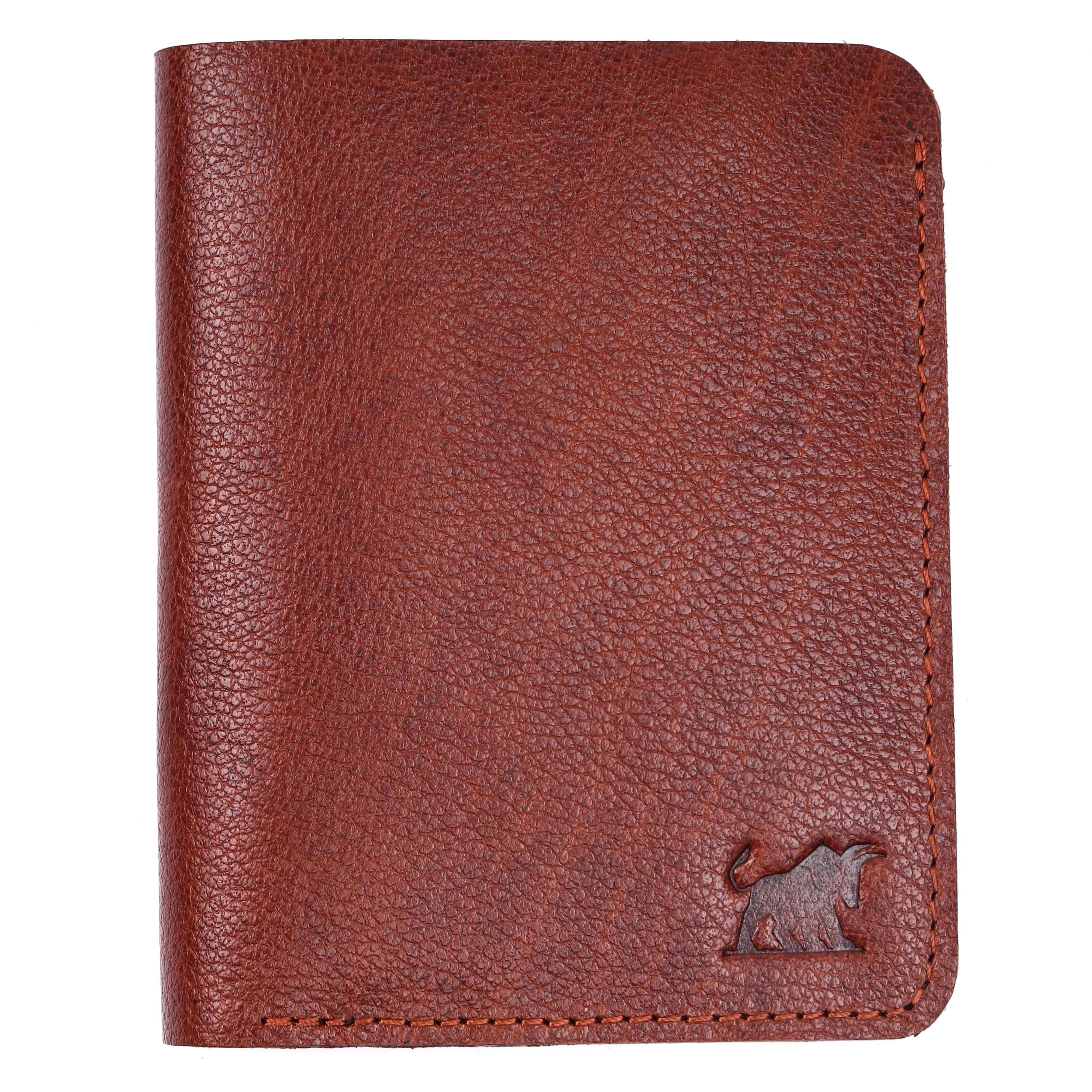 Men's Slim Brown Leather Wallet | Genuine GM Leather NZ