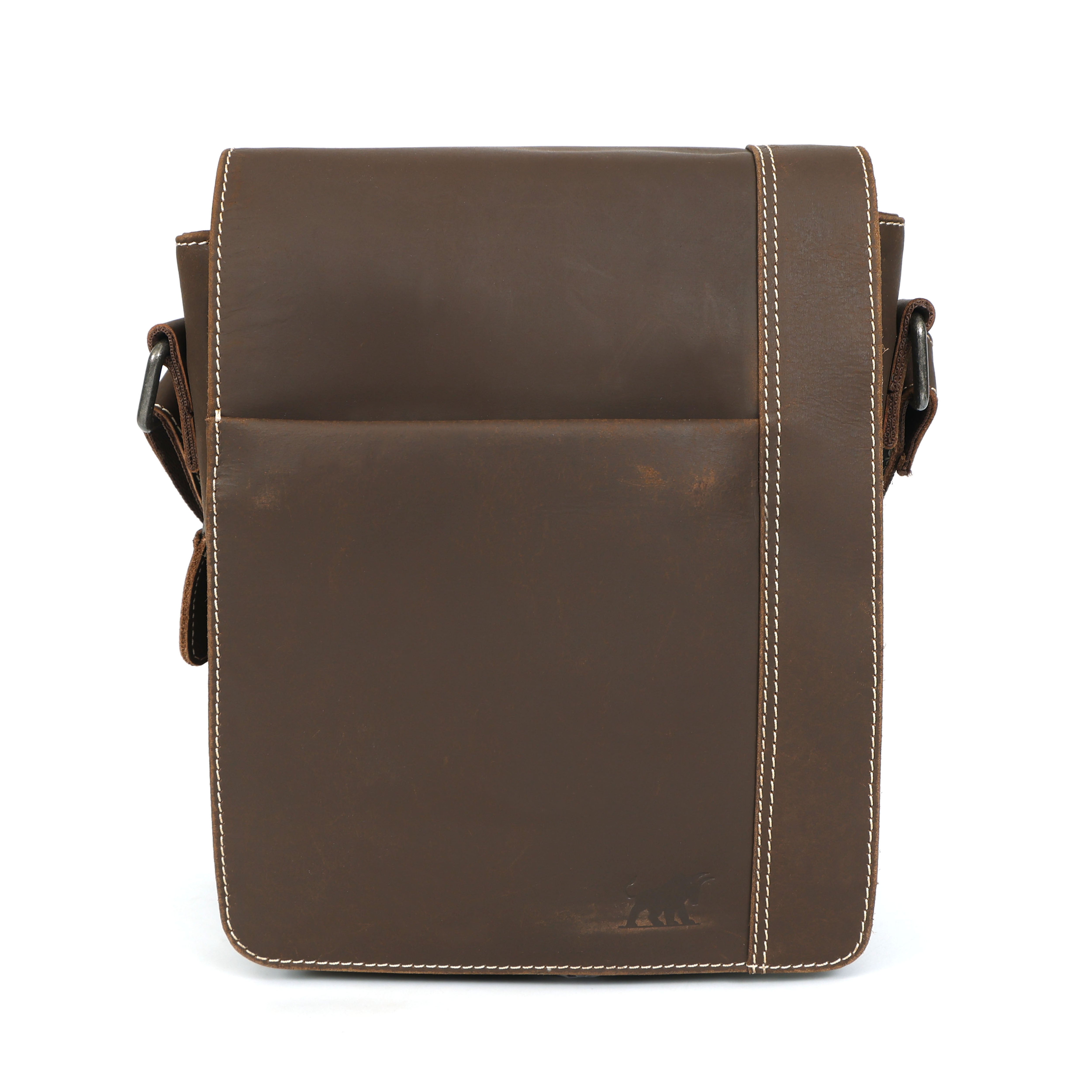 RhinoCraft Imperial Vintage Leather Messenger Bag