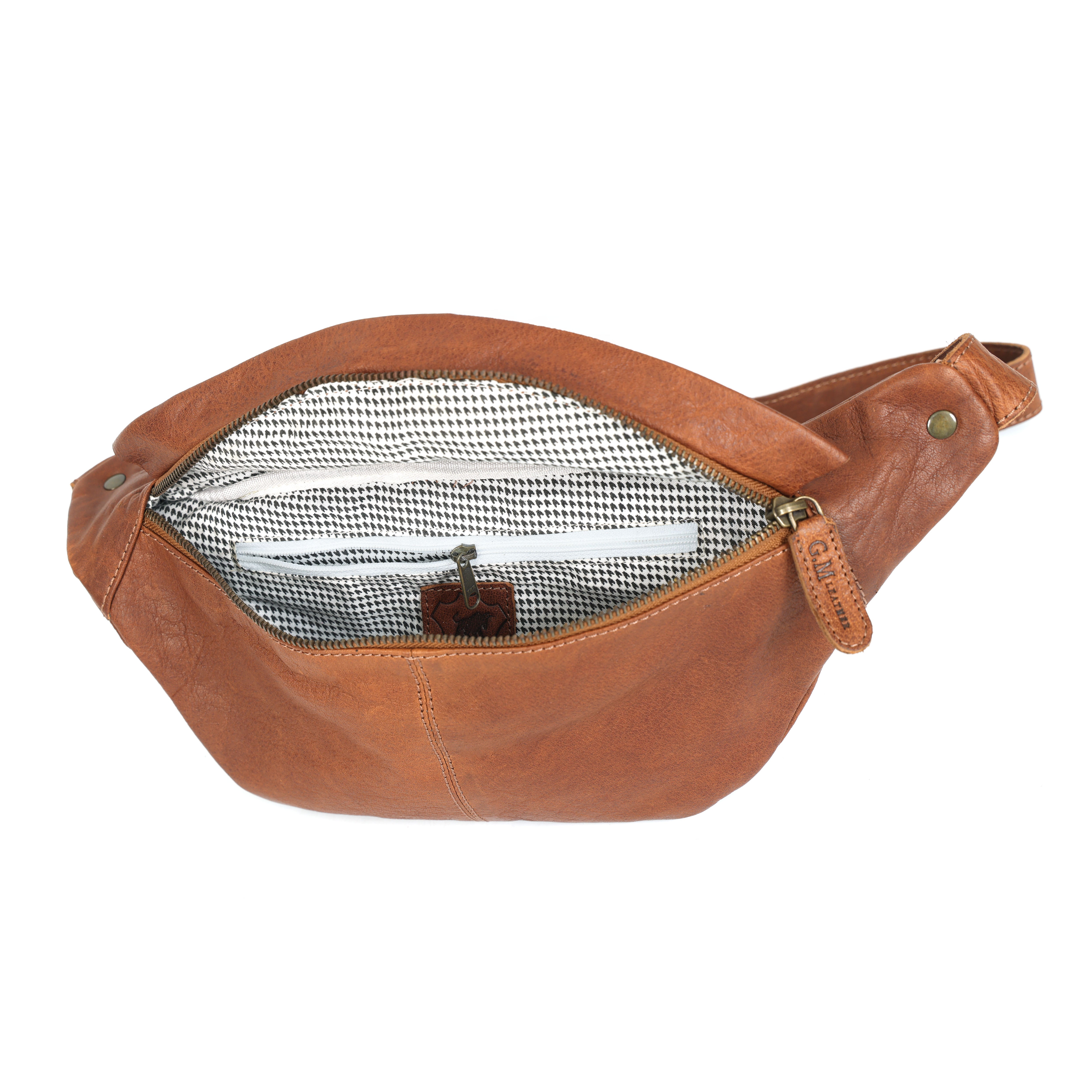 Maverick Leather Fanny Pack | Luxe Crossbody Belt Bag