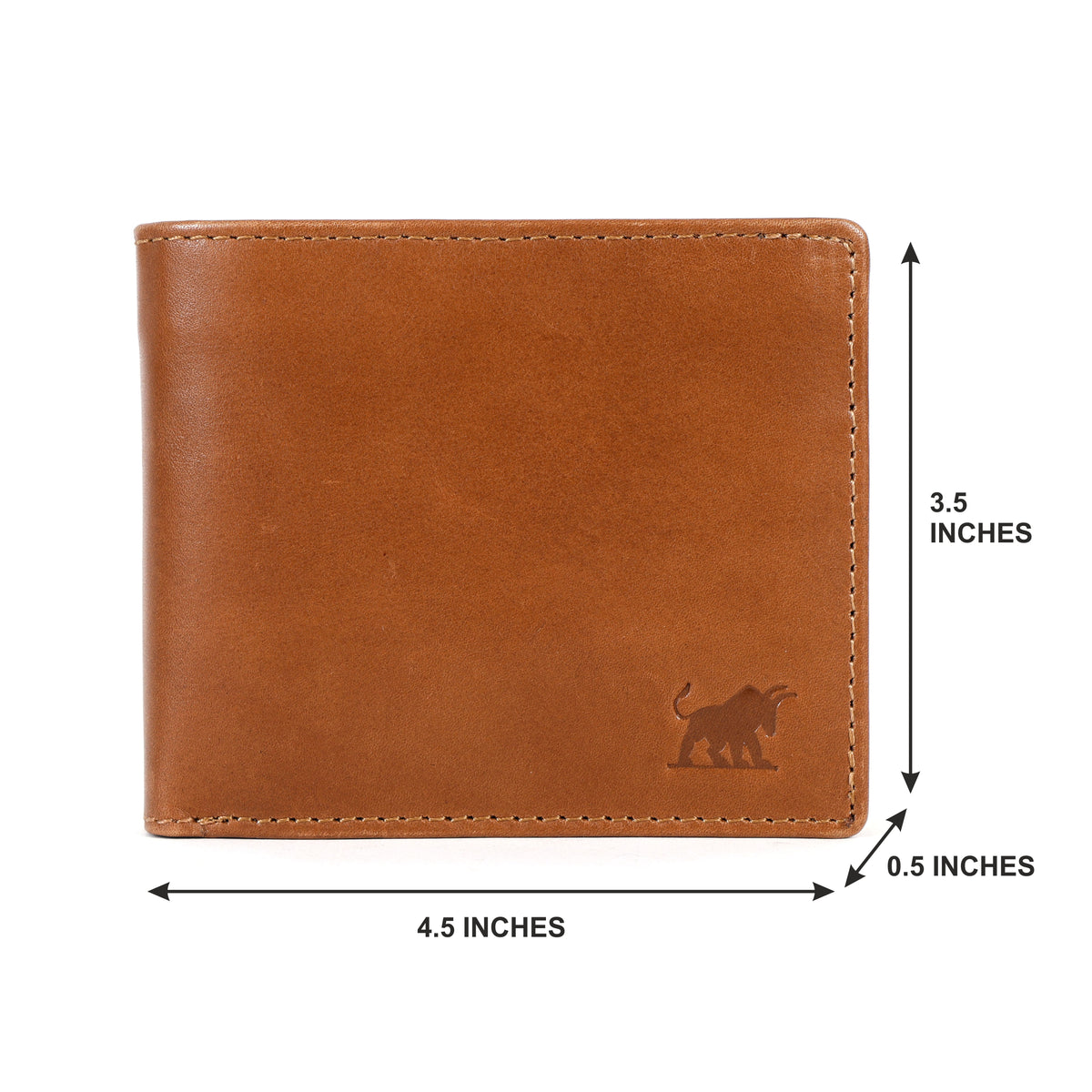 GM Leather Men's RFID Bifold Wallet | Genuine Leather(EL-GM-W5)