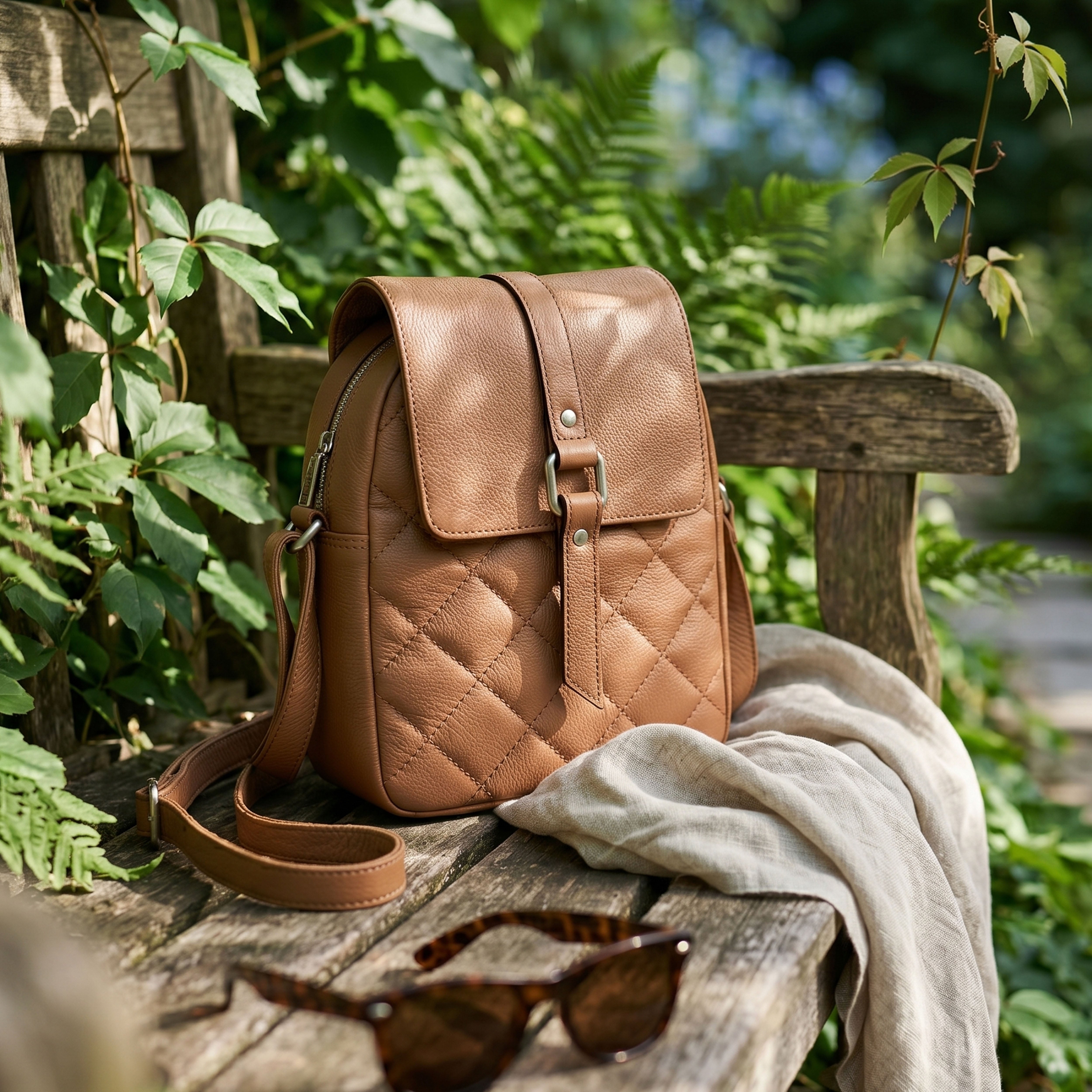 Premium Black Leather Sling Bag | Genuine Leather Crossbody Bag| Durable & Stylish NZ & AU(EL-GM-41F)