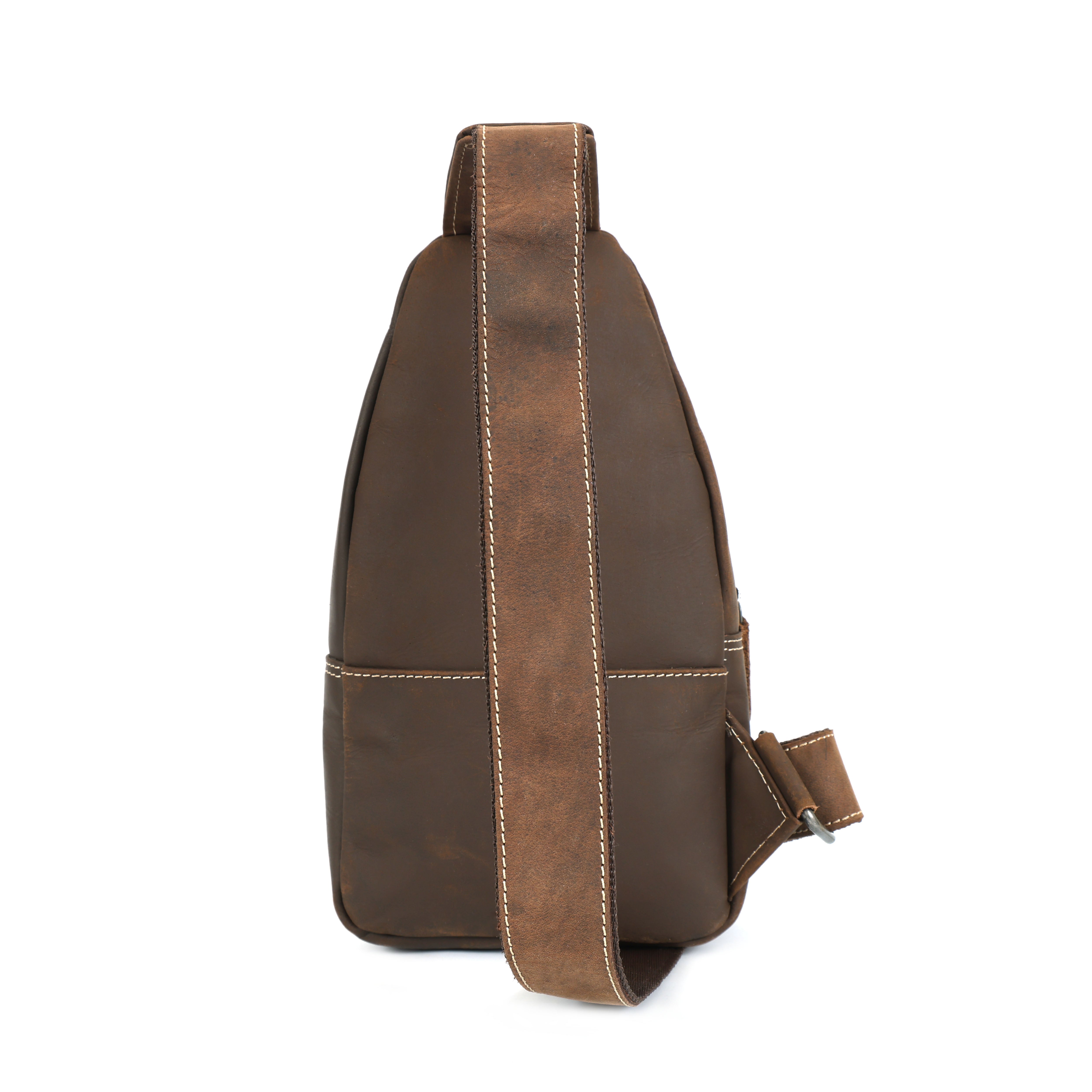 Leather Crossbody Chest Bag – Durable & Stylish Sling Bag | NZ & Australia (212)