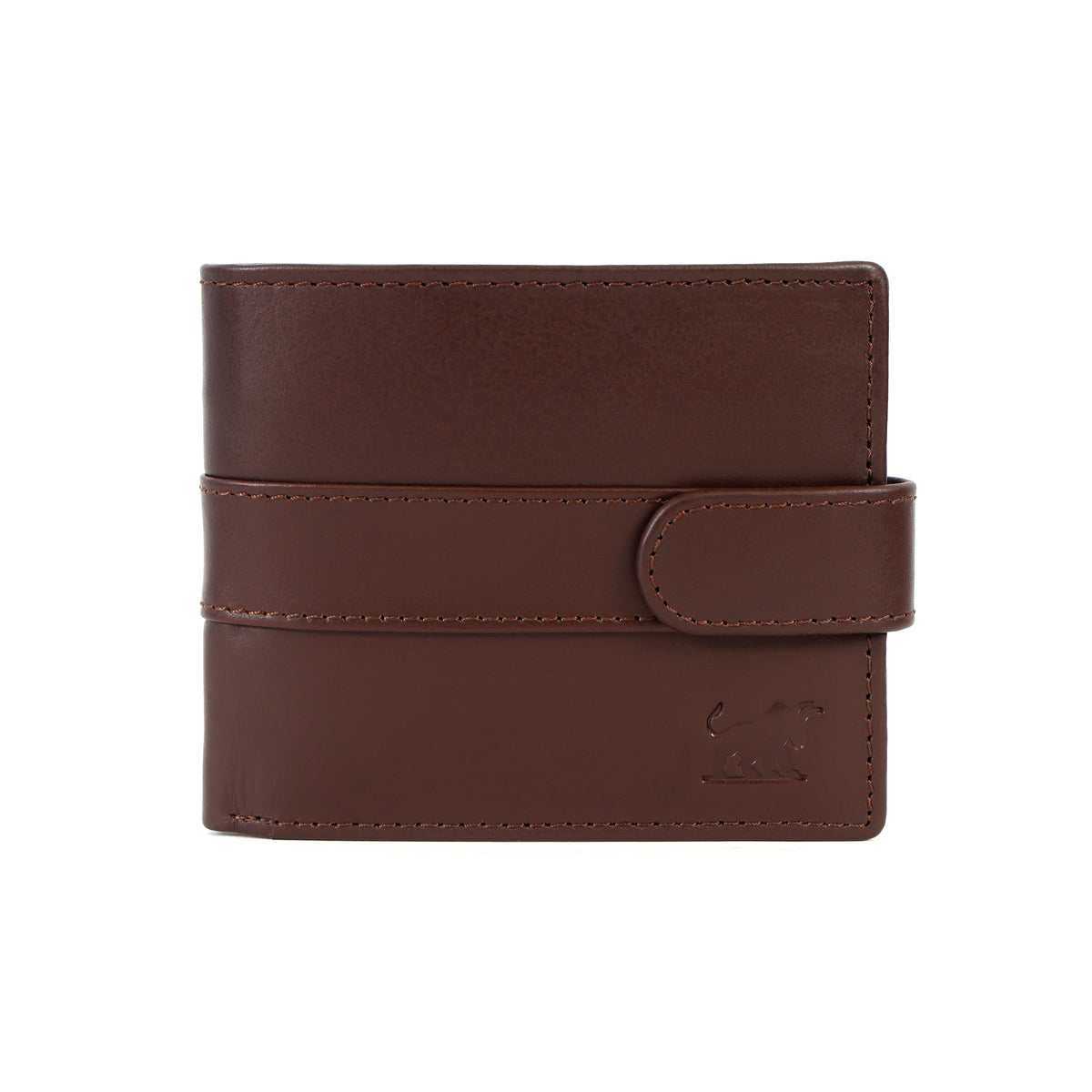 GM Leather Men's Hunter Trifold Wallet | Slim RFID Pass case(EL-GM-W22)