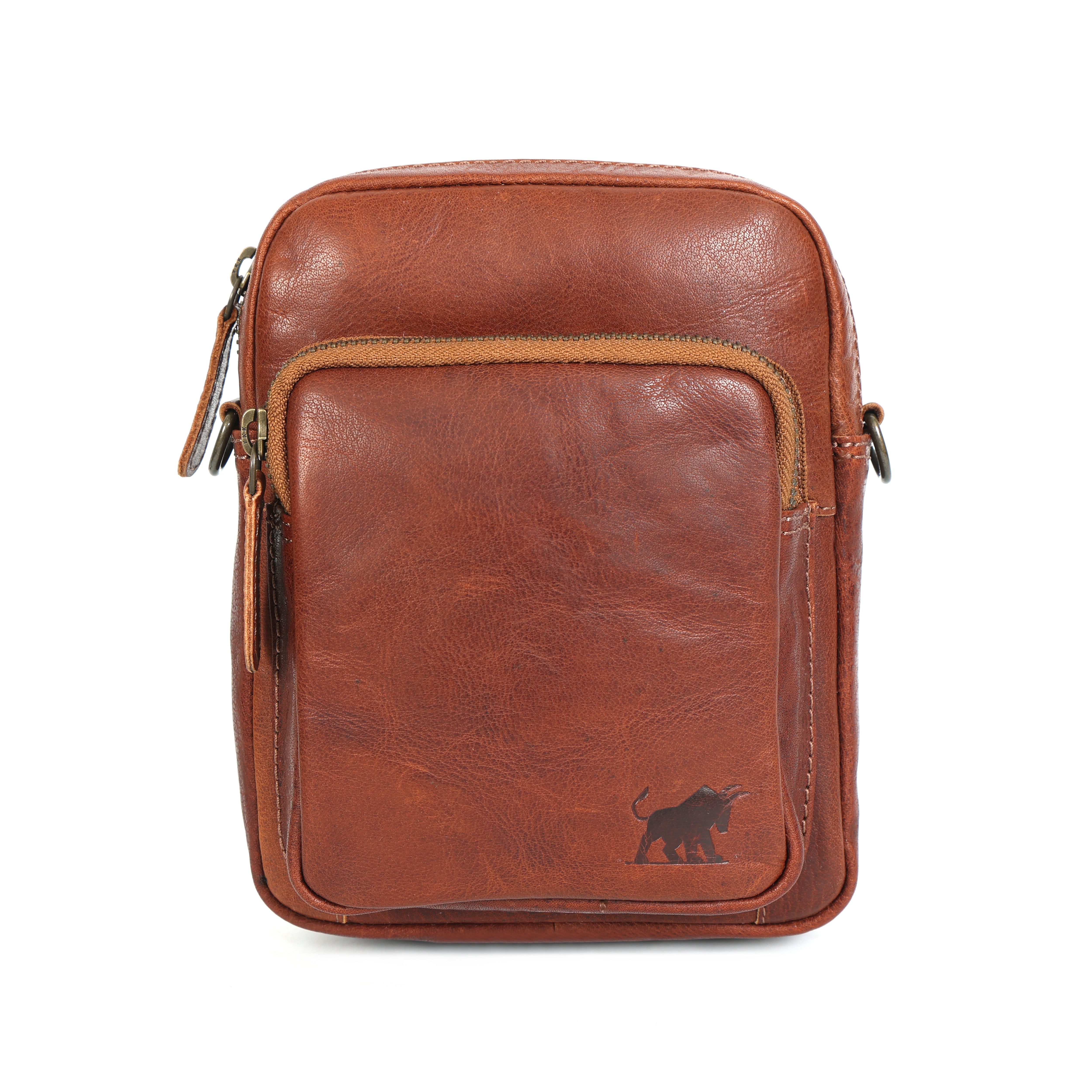 Premium Leather Mini Crossbody Bag | Concert Sling bag | GM Leather(EL-GM-7376-R)