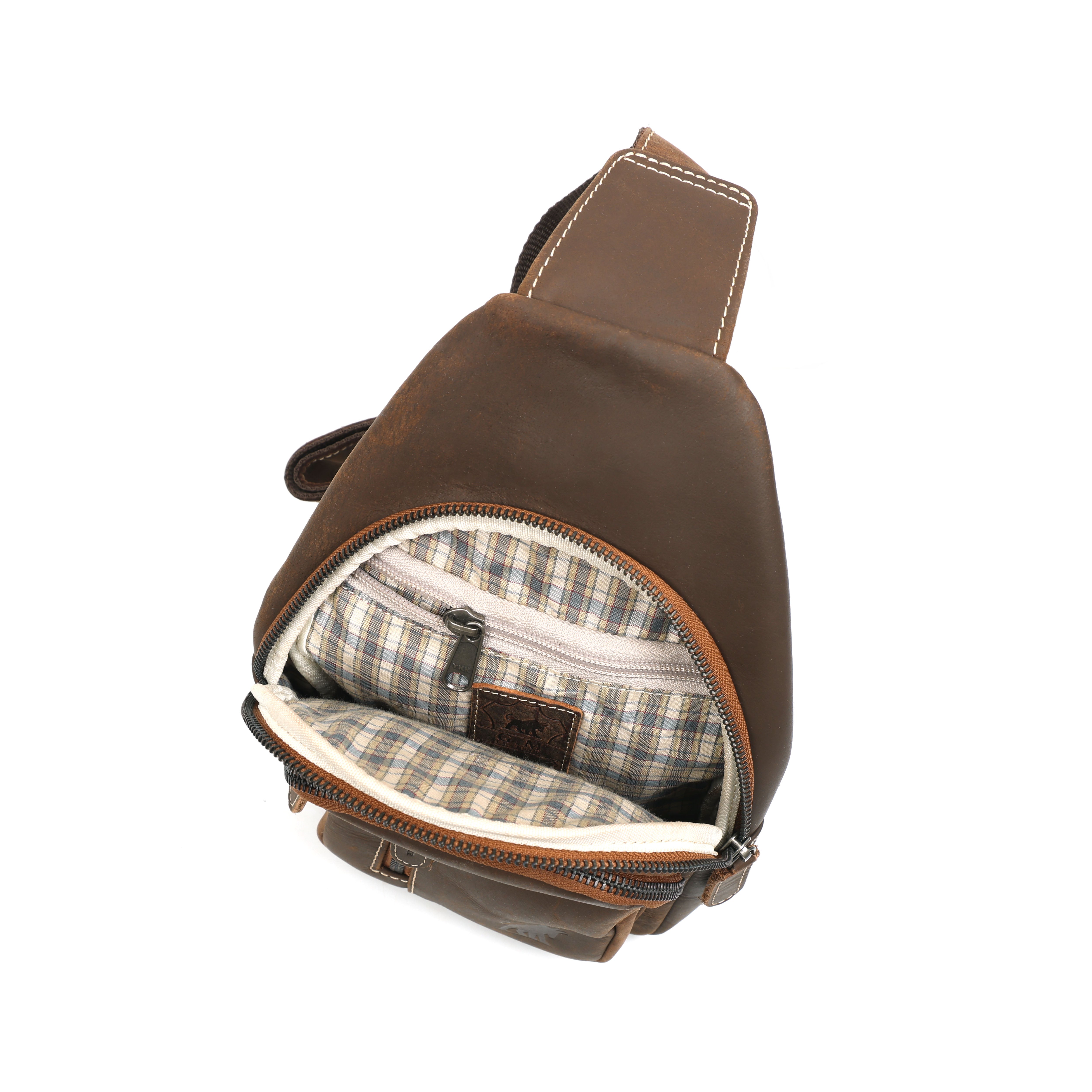 Leather Crossbody Chest Bag – Durable & Stylish Sling Bag | NZ & Australia (212)