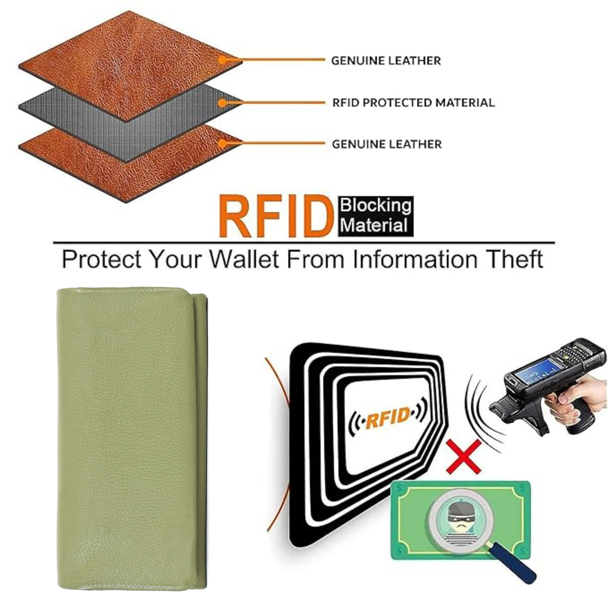 Luxury Leather Women's Matinee Magnetic Wallet | GM Leather Auckland(EL-GM-W34)