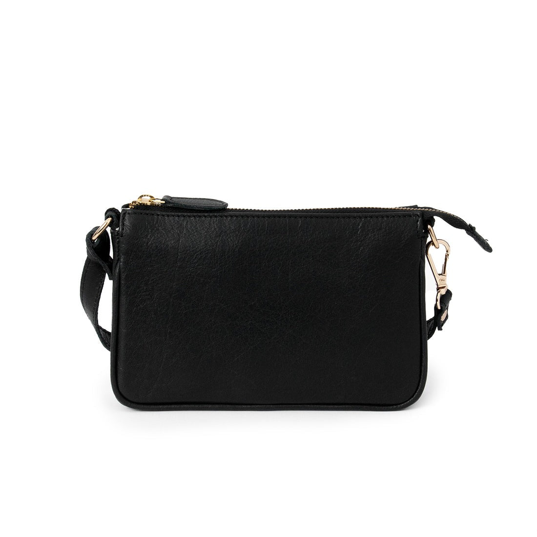 The Harper Leather Sling Clutch – Genuine Leather Crossbody Bag(EL-GM-8435-R)