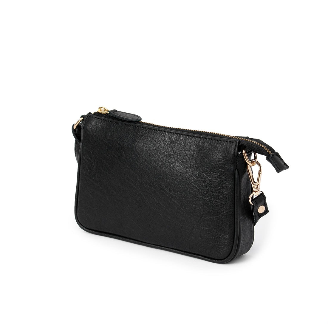 The Harper Leather Sling Clutch – Genuine Leather Crossbody Bag(EL-GM-8435-R)