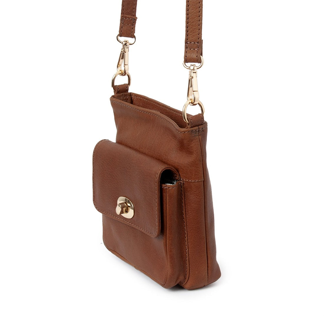 Mini Leather Crossbody Bag (EL-GM-8444-R)