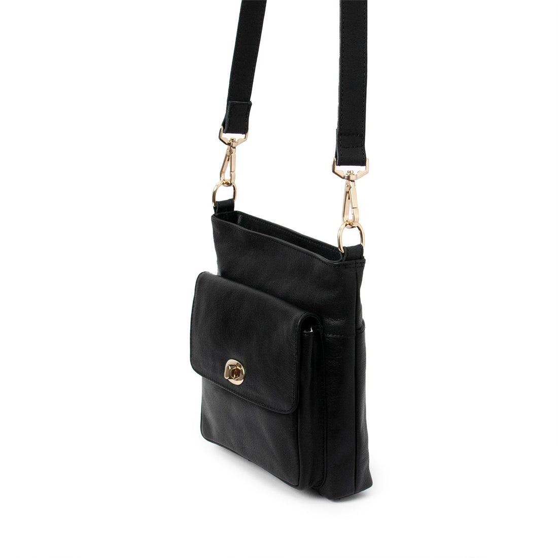 Premium Leather Crossbody Bag – Compact Everyday Satchel for Women(EL-GM-8442-R)
