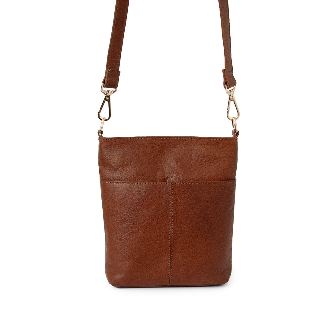 Premium Leather Crossbody Bag – Compact Everyday Satchel for Women(EL-GM-8442-R)