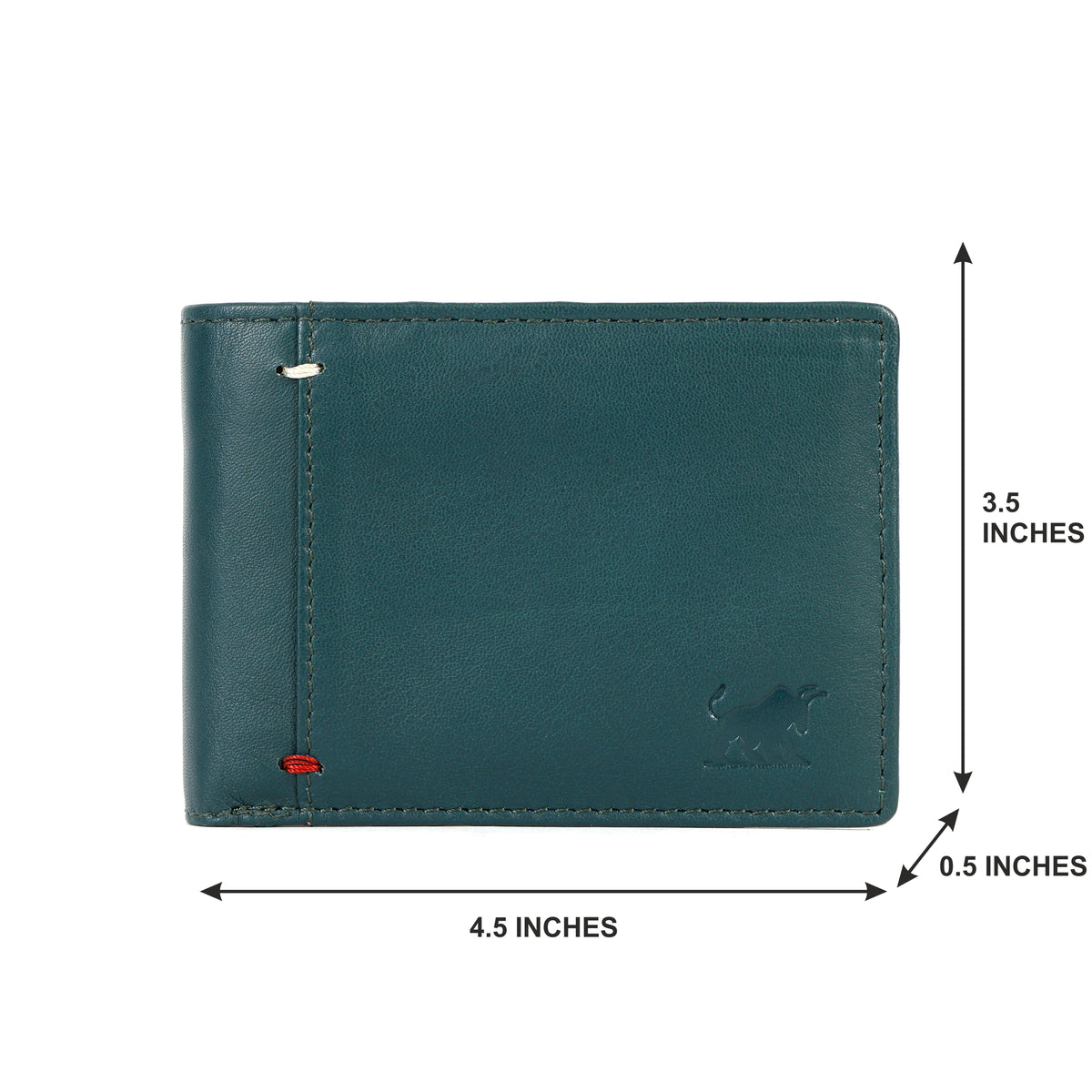 Men's Premium Leather Wallet with Coin Pocket - GM Leather(EL-GM-W37)