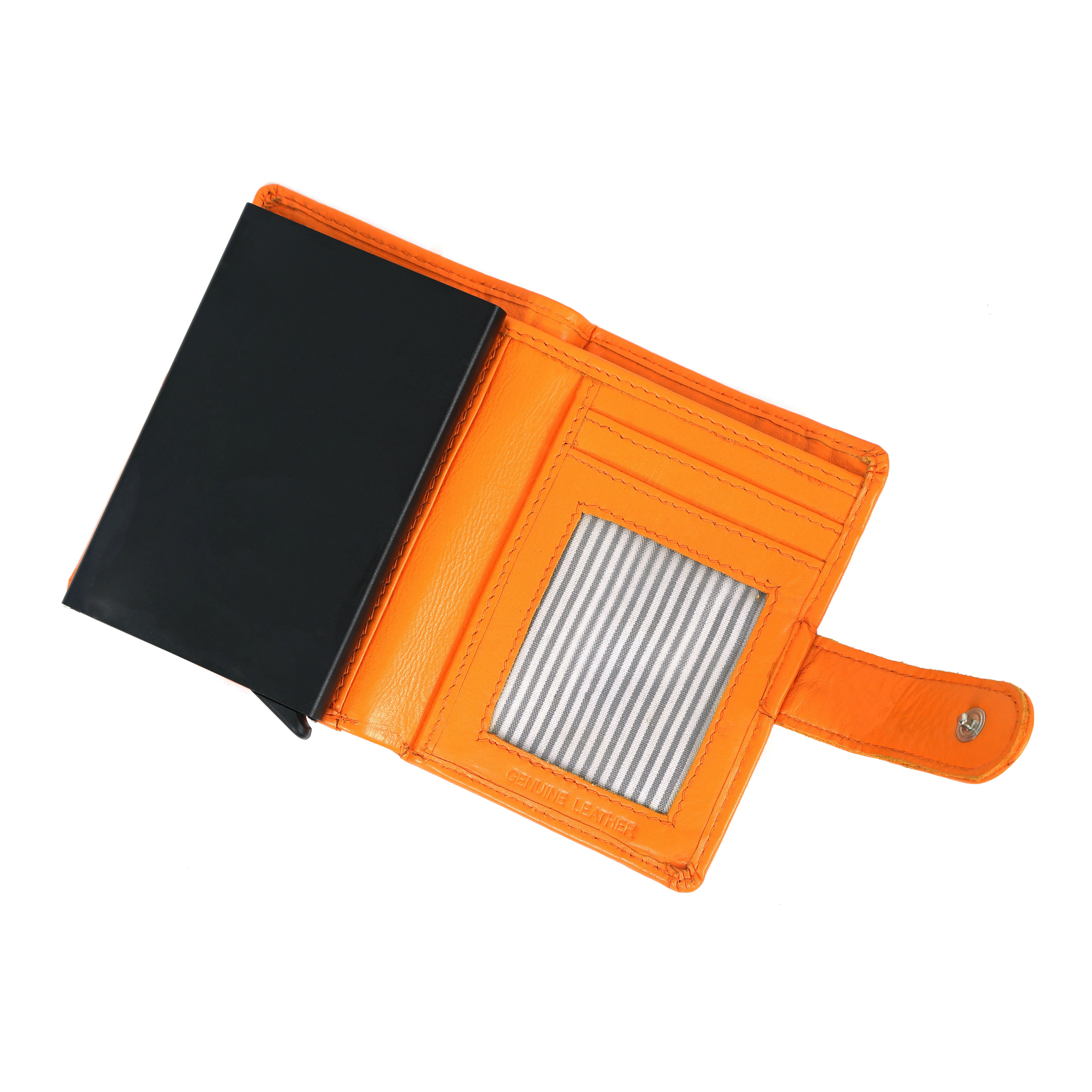 The Riviera Leather Card Holder: A Pacific Luxury Essential(EL-GM-06-SK)