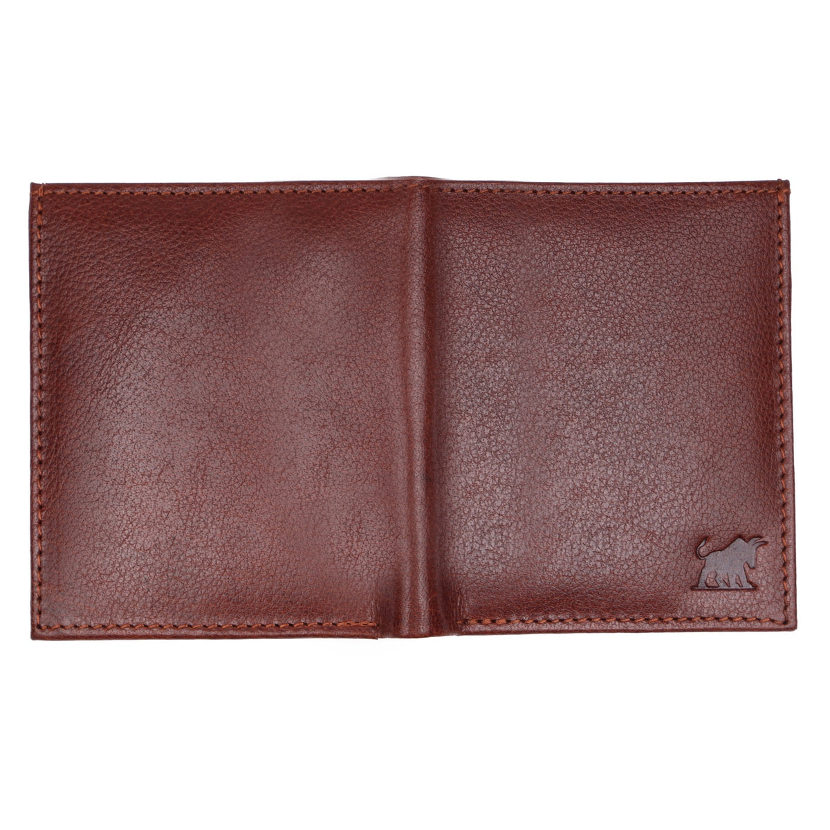 GM Leather Brown RFID Blocking Leather Wallet(WN-112)