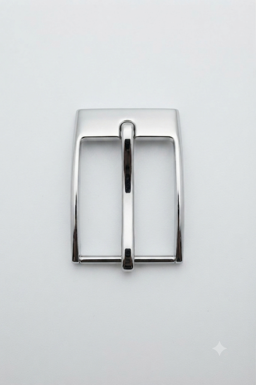 Classic Leather Belt Buckle | Premium Replacement