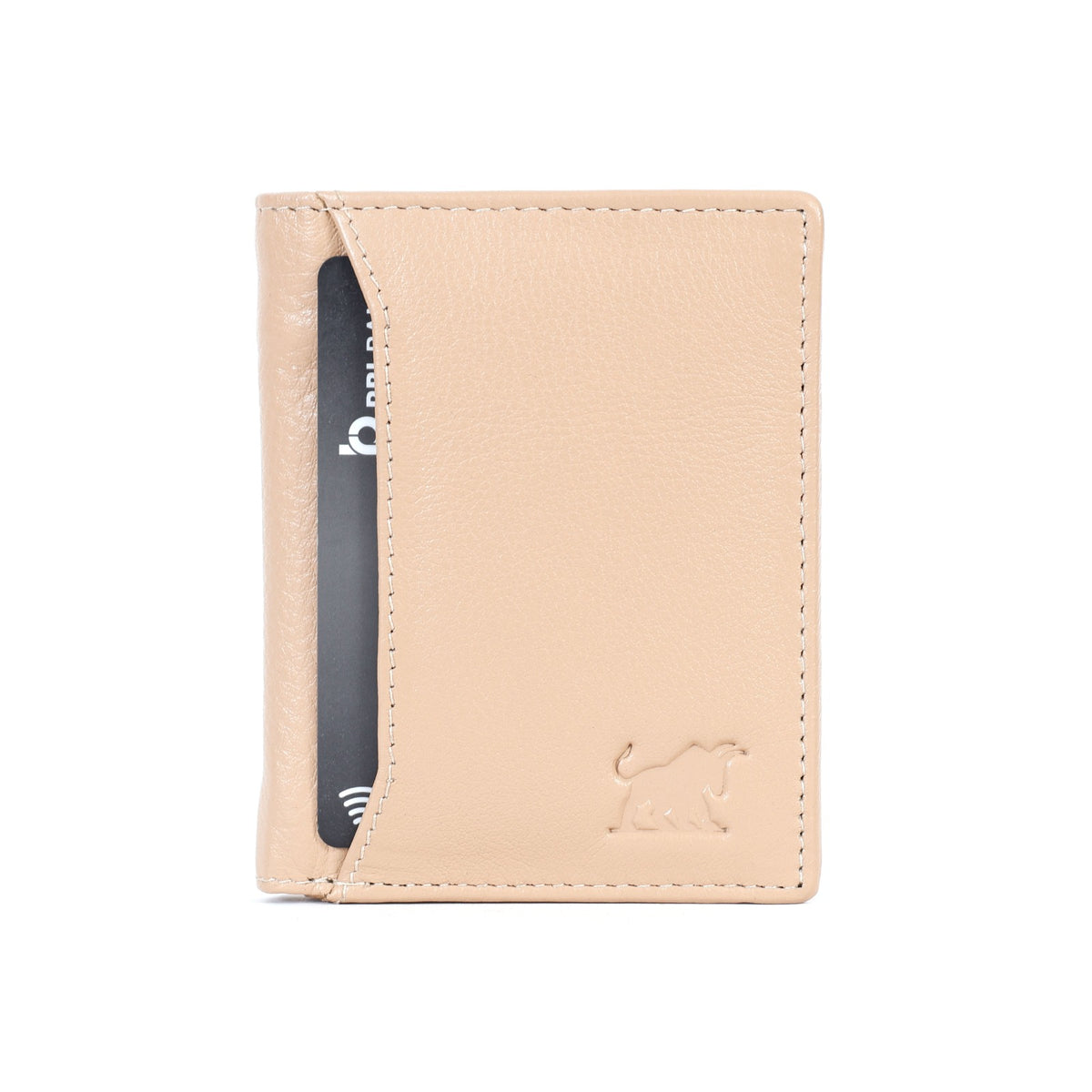 Leather Wallet in NZ | Slim Full-Grain Vertical Bifold (EL-GM-W33)