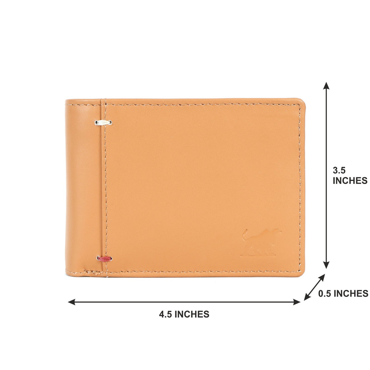 Men's Premium Leather Wallet with Coin Pocket - GM Leather(EL-GM-W37)