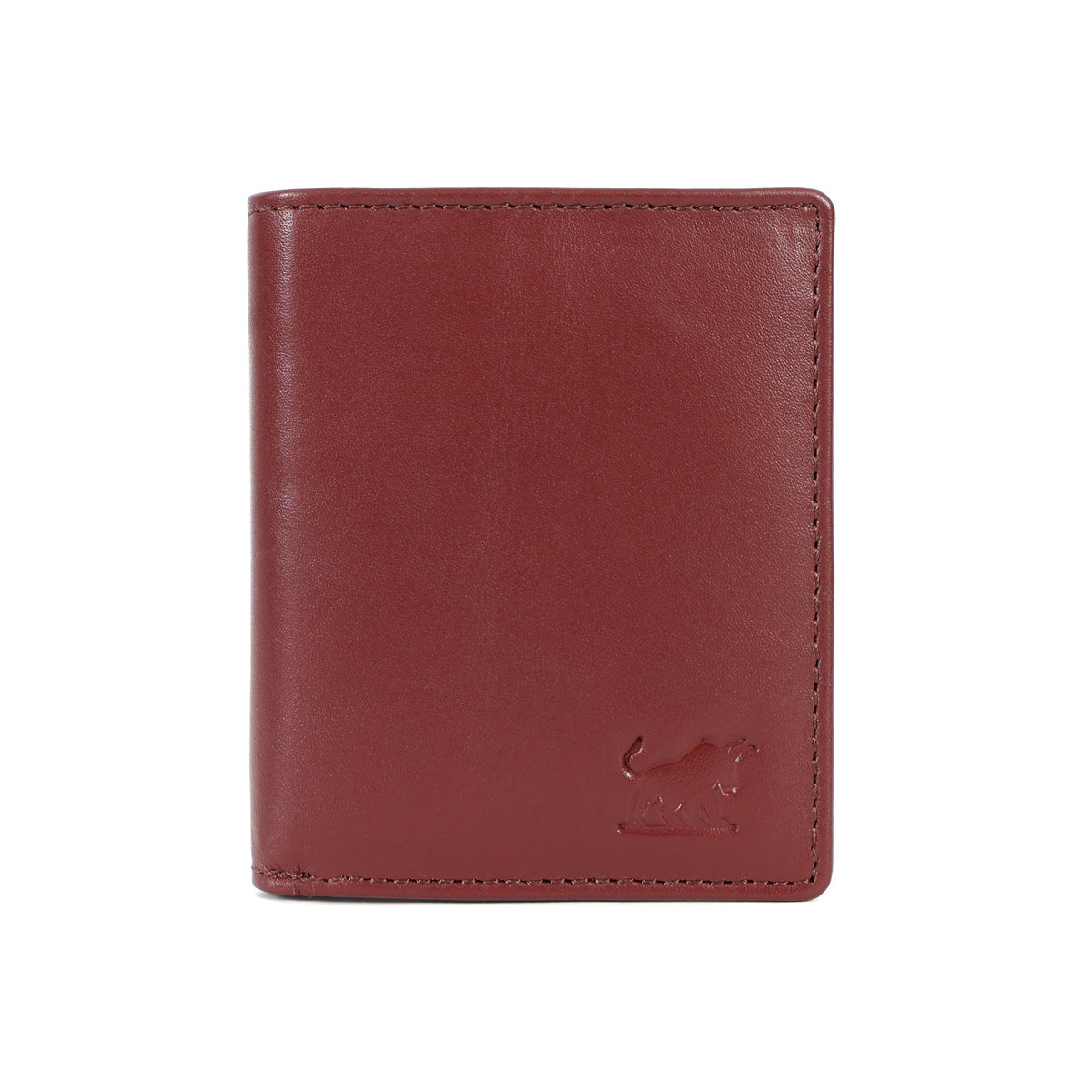 Leather Wallet in NZ | Slim Full-Grain Vertical Bifold(EL-GM-W6)