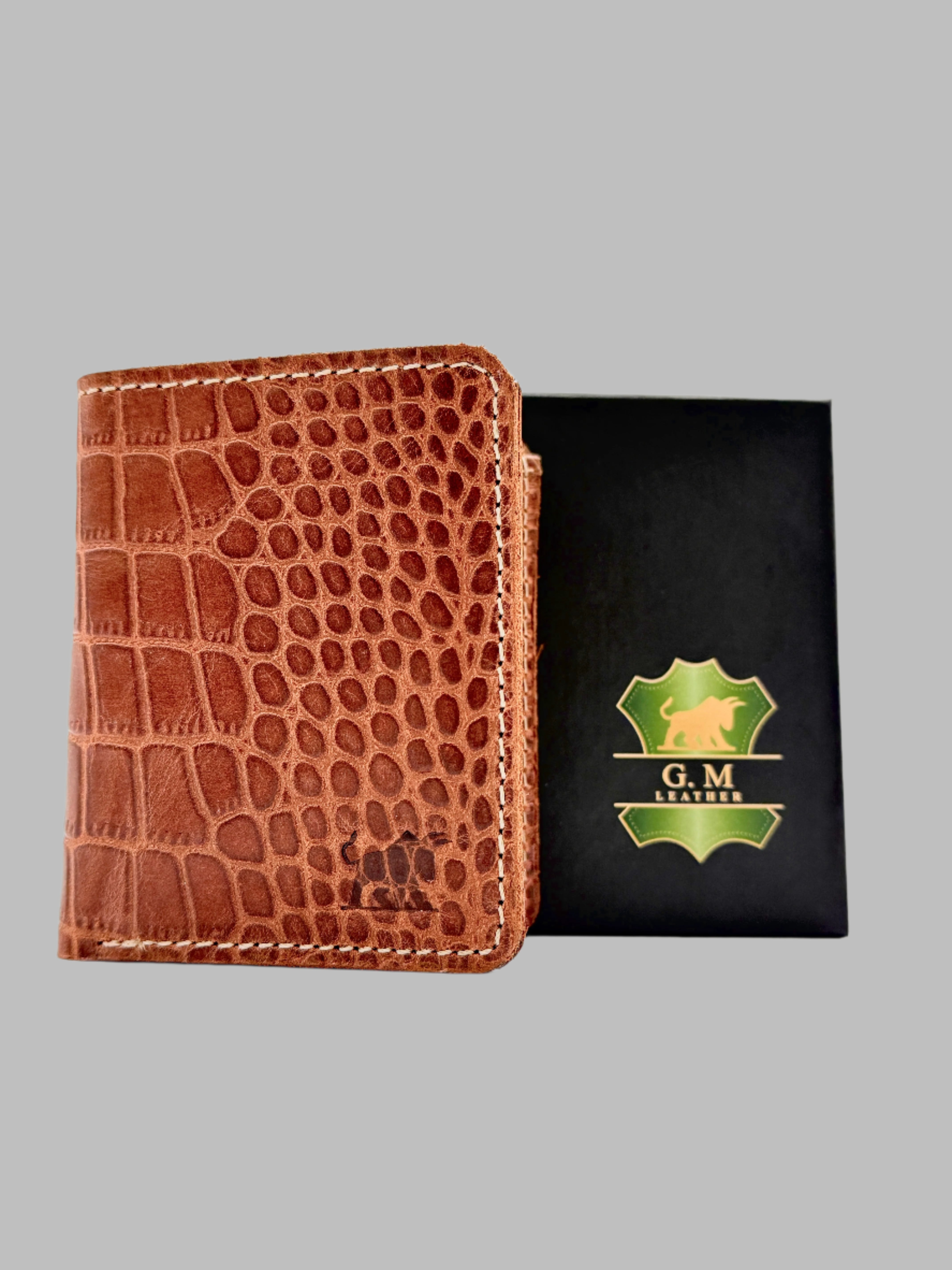 Long Brown Croco Wallet (Croco Wallet 08)