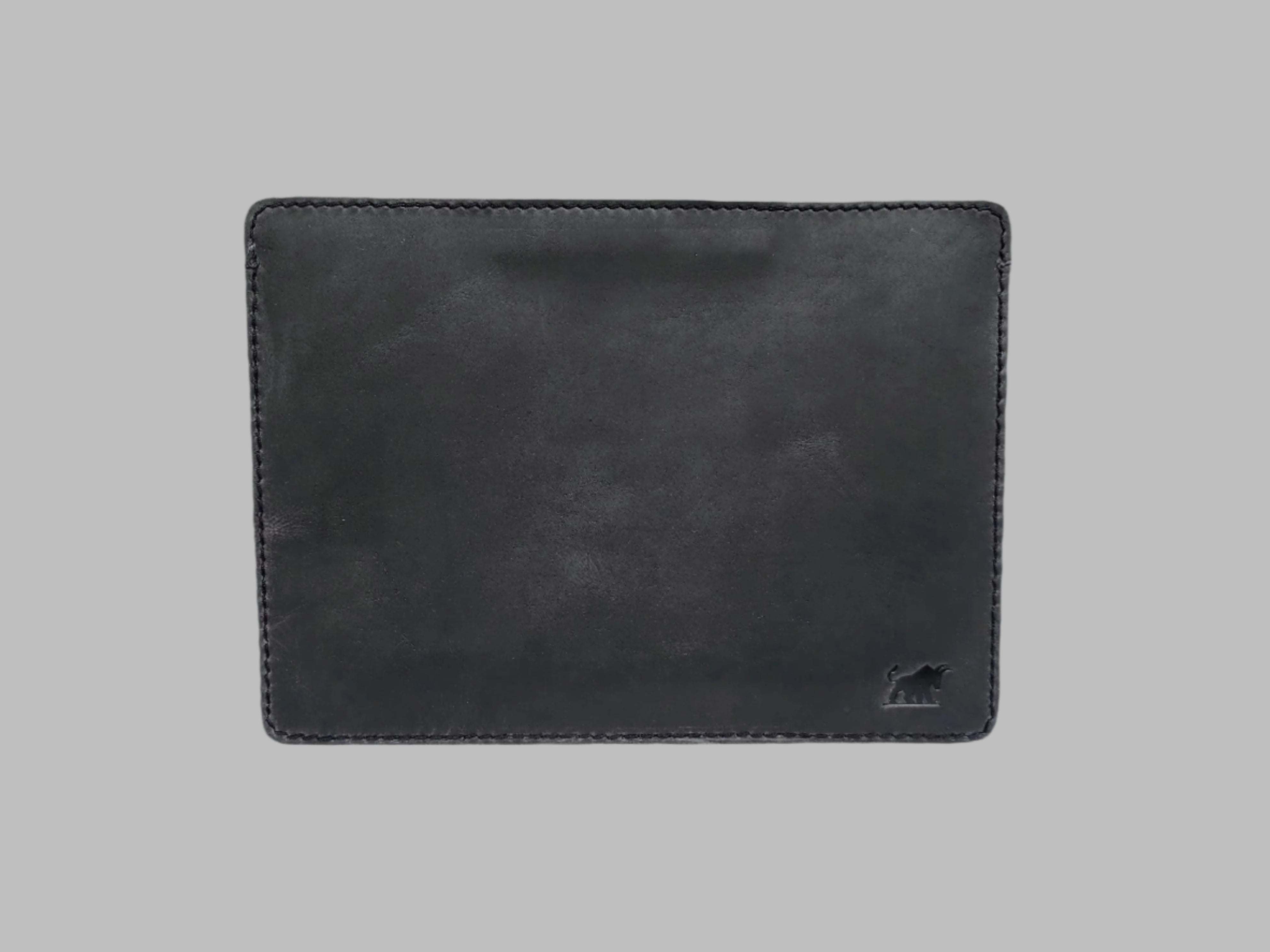 A premium GM Leather handcrafted dark brown leather sleeve for Apple iPad 9th Gen featuring detailed perimeter stitching and a minimalist design, available at LynnMall Auckland