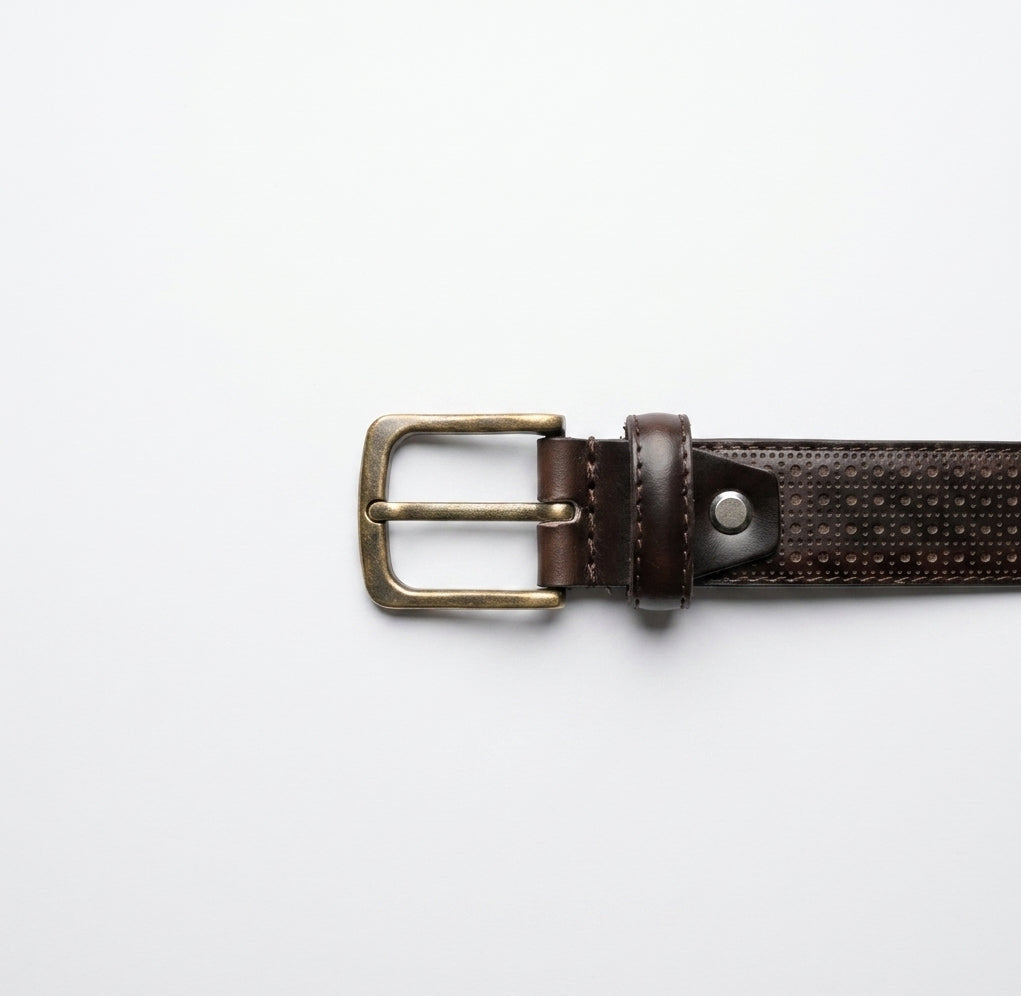 Genuine Luxe Artisan Laser Cut Leather Belt – Elite Edition(35mm)
