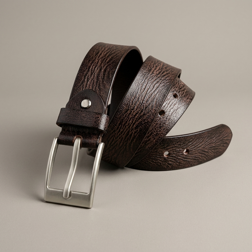 Luxury Full-Grain Leather Belt | Hand-Crafted(40mm)