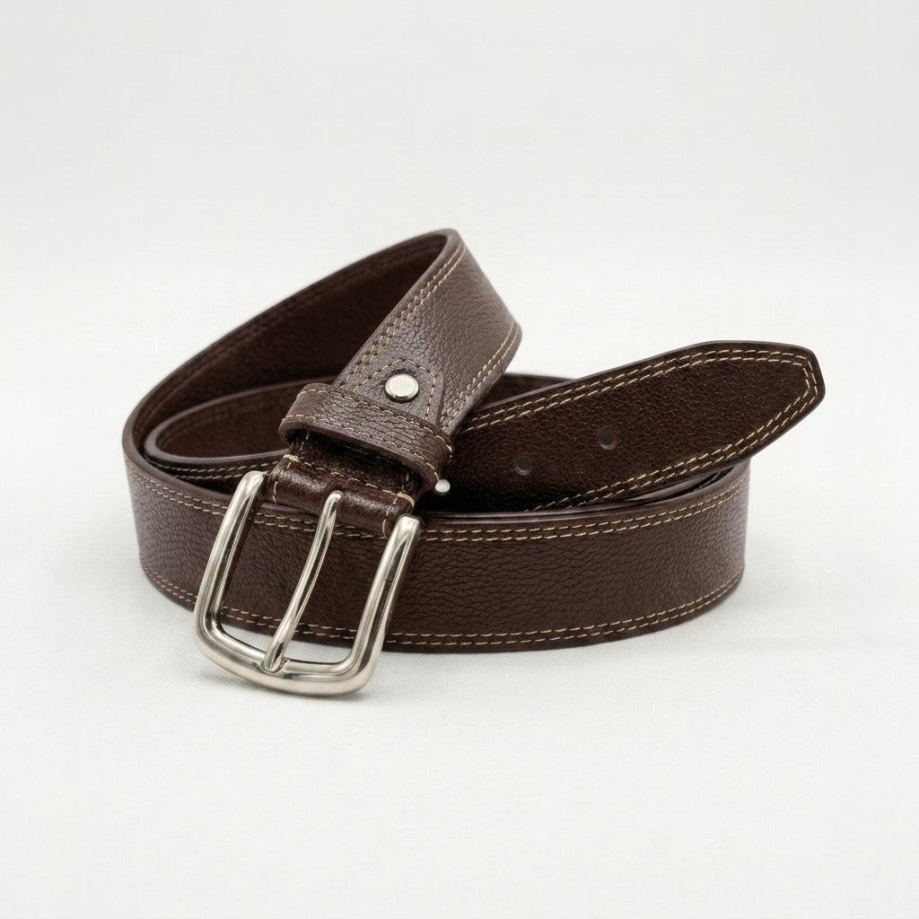 Luxury Full-Grain Leather Belt by NUINGS: Timeless Investment for the Discerning(40mm)