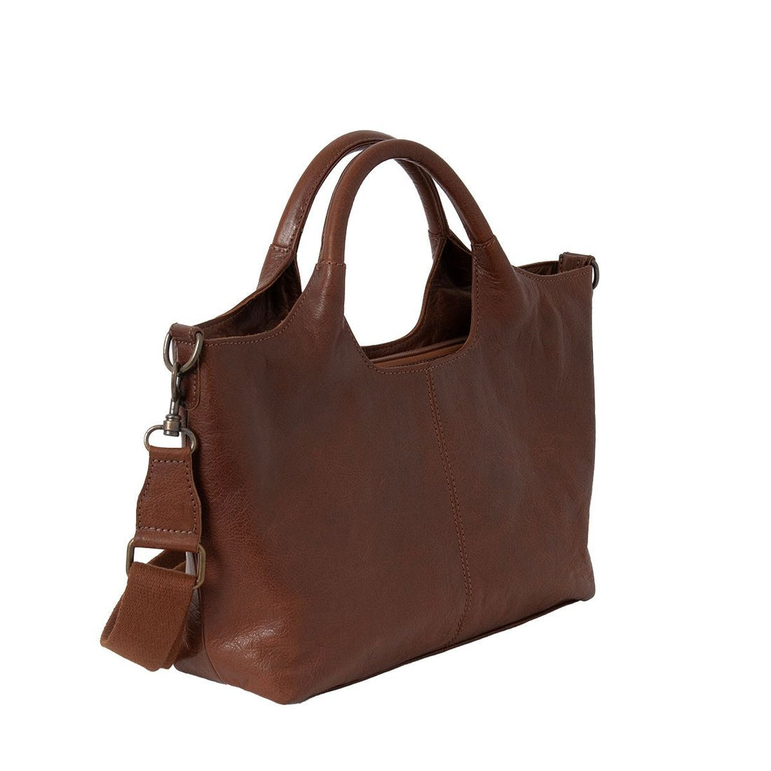 Premium Genuine Leather Handbag – Versatile Crossbody & Tote Bag(EL-GM-8034-R)